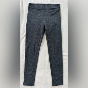 Ann Taylor Women's Black Plaid Leggings